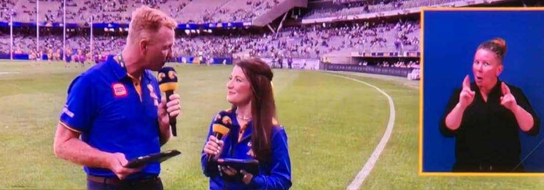 Auslan Access at the AFL Grand Final